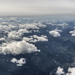 Flugwegposition um 13:39:00: Aufgenommen in der Nähe von Donnersbach, Österreich in 6027 Meter